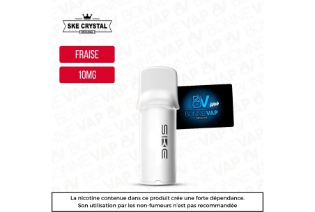 Cartouche Fraise Foutée - SKE Crystal 1000 Pro - 10mg