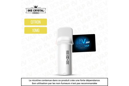 Cartouche Citronnade - SKE Crystal 1000 Pro - 10mg