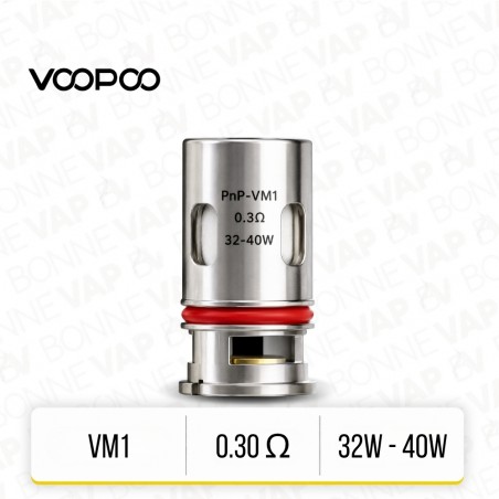 Résistances PnP - Voopoo