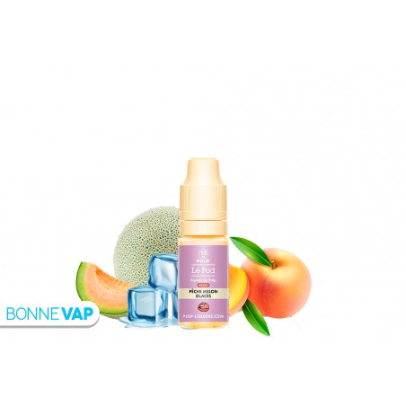 Pêche Melon Glacés 10ml "Sels" - Le Pod