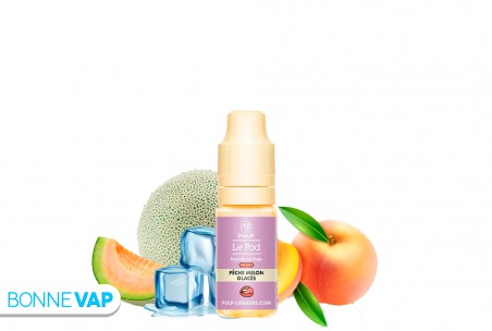 Pêche Melon Glacés 10ml "Sels" - Le Pod