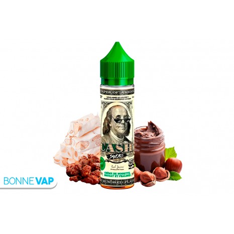 E-liquide Cash de chez SWOKE. Saveur gourmande de crème de noisette, de nougat et de praline.