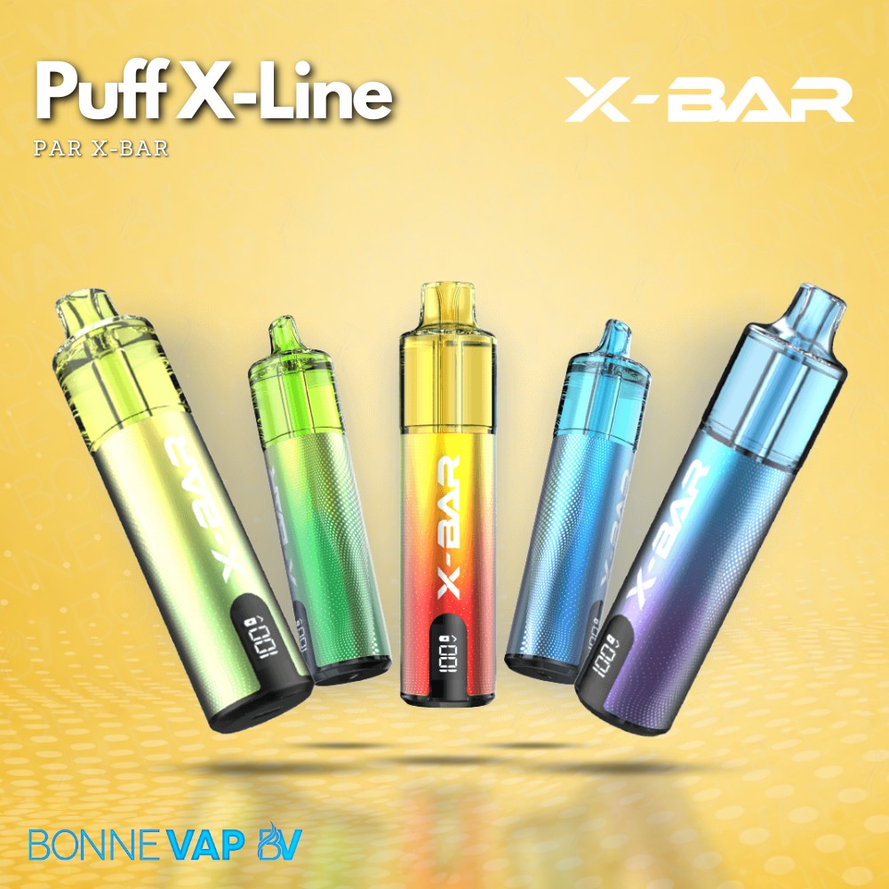 Puff X-Line X-Bar – Puffs Rechargeables & Cartouches