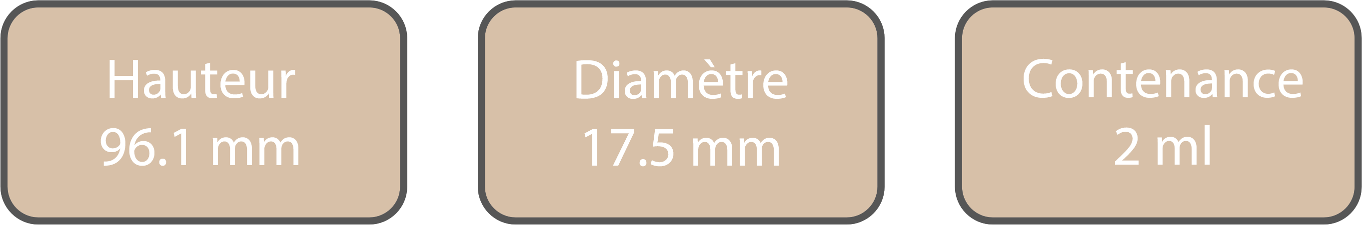 dimension du pen eRoll Nano